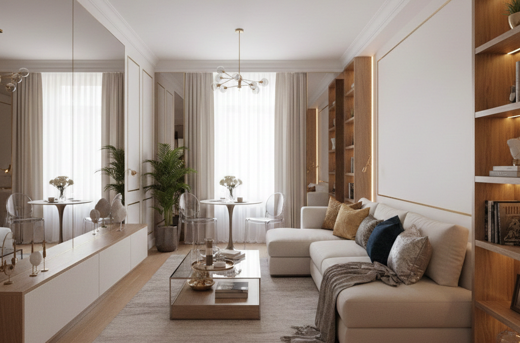 كيف تحولين شقة صغيرة إلى مساحة رحبة وفخمة؟