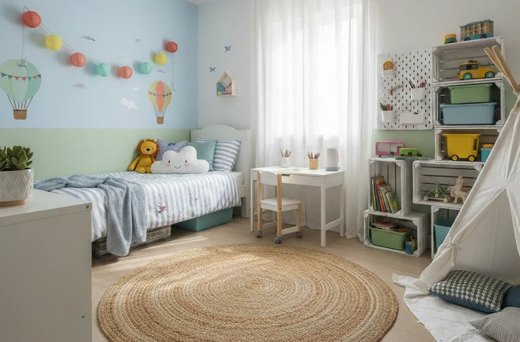 دليل Decorzaz الشامل لتصميم غرف أطفال مبهجة ومنظمة بأقل من 300 درهم