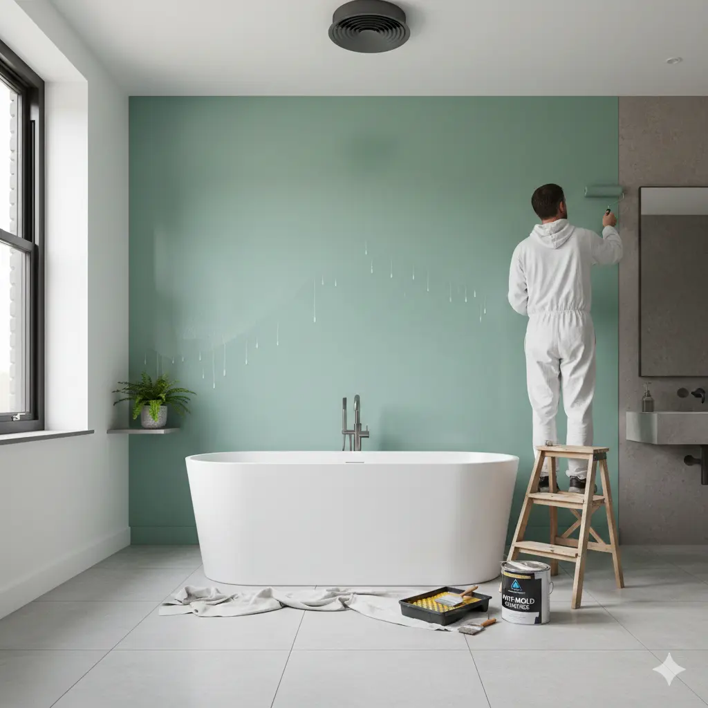 أفضل انواع الصباغة للحمام و المقاومة للرطوبة