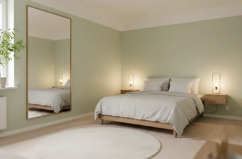 أفضل ألوان صباغة غرف النوم الصغيرة لإعطاء إحساس بالاتساع والراحة.