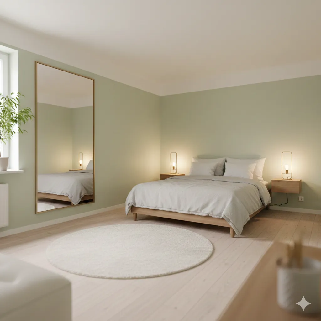 أفضل ألوان صباغة غرف النوم الصغيرة لإعطاء إحساس بالاتساع والراحة.