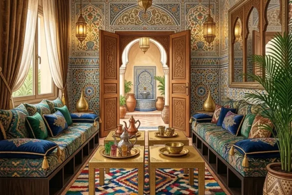 أفكار إبداعية (Ikea Hacks) لاستخدام قطع إيكيا في تصميم صالون مغربي عصري