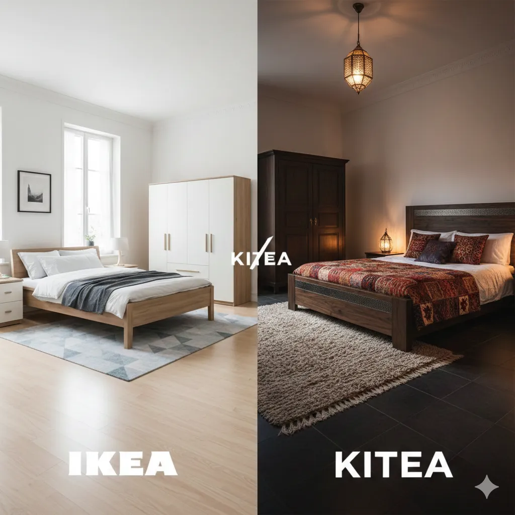 الفرق بين ikea و kitea في المغرب من حيث الجودة و الأسعار