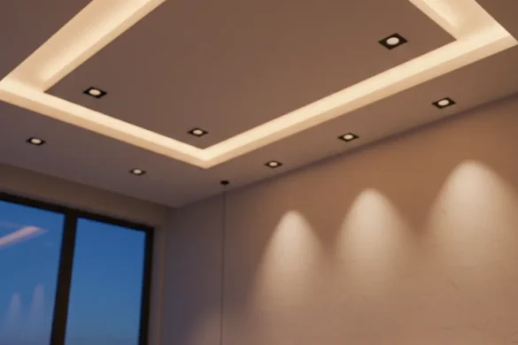 الجبس المغربي و فن الاضاءة في الديكور الداخلي