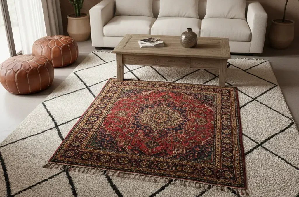 الزربية الامازيغية المغربية التقليدية