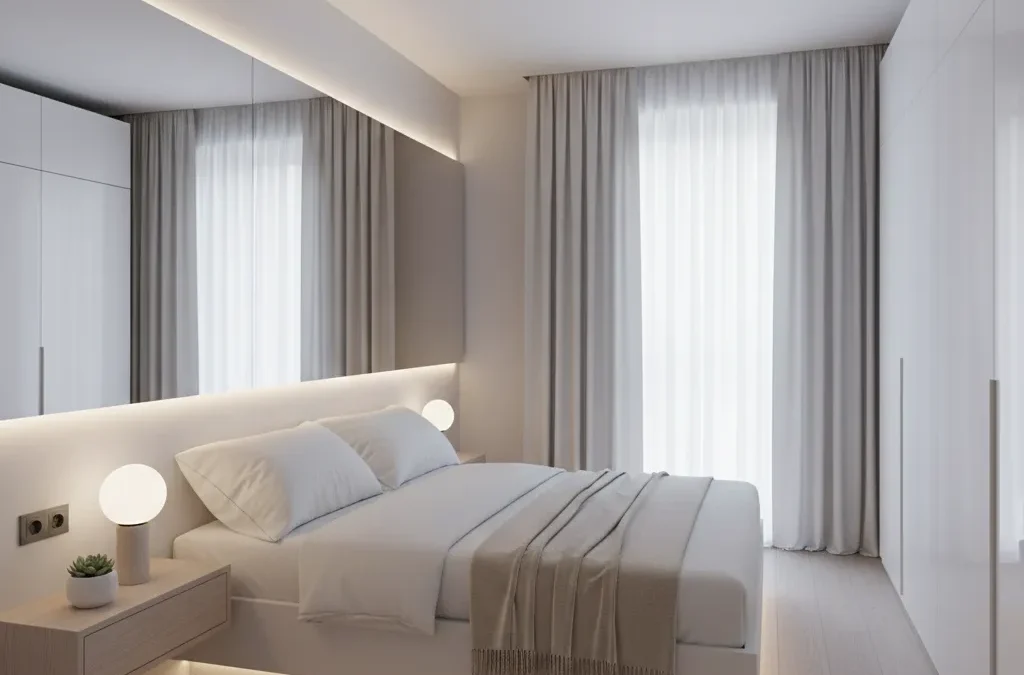 طريقة تزيين غرفة نوم صغيرة