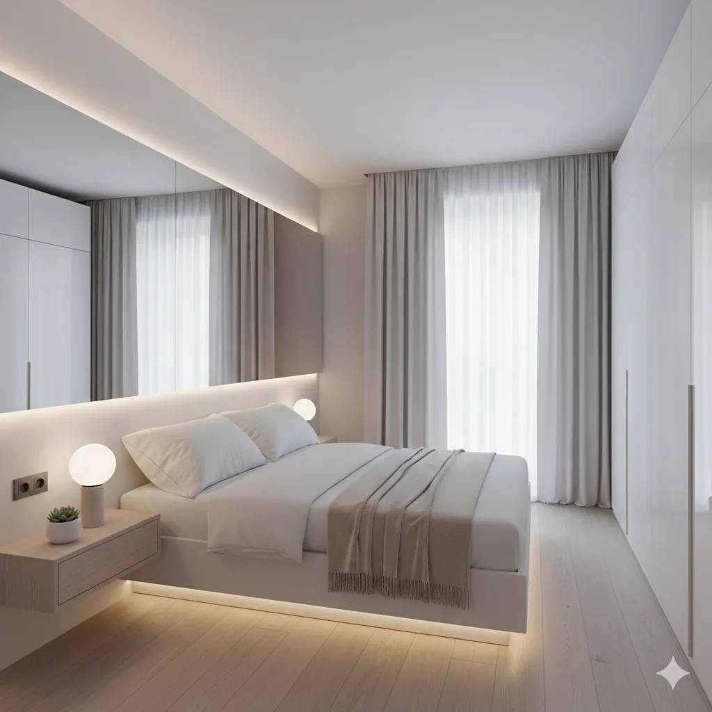 طريقة تزيين غرفة نوم صغيرة