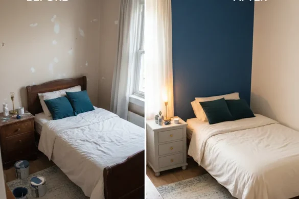 أفكار تجديد ديكور غرفة نوم (بيت النعاس) بميزانية محدودة في المغرب.