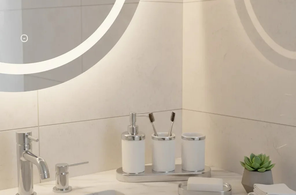 منظمات إكسسوارات الحمام: كيف تحولين ركن "اللافابو" إلى مساحة فندقية بـ "طقم" واحد؟